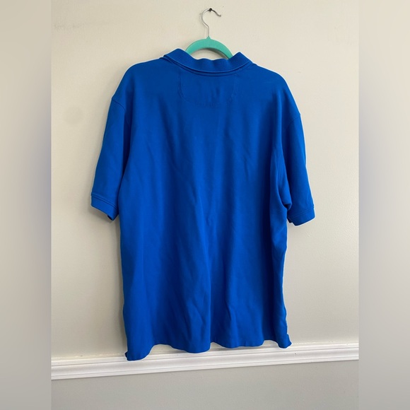 Men’s Tommy Bahama Navy Cotton Polo - XXL - Picture 2 of 3